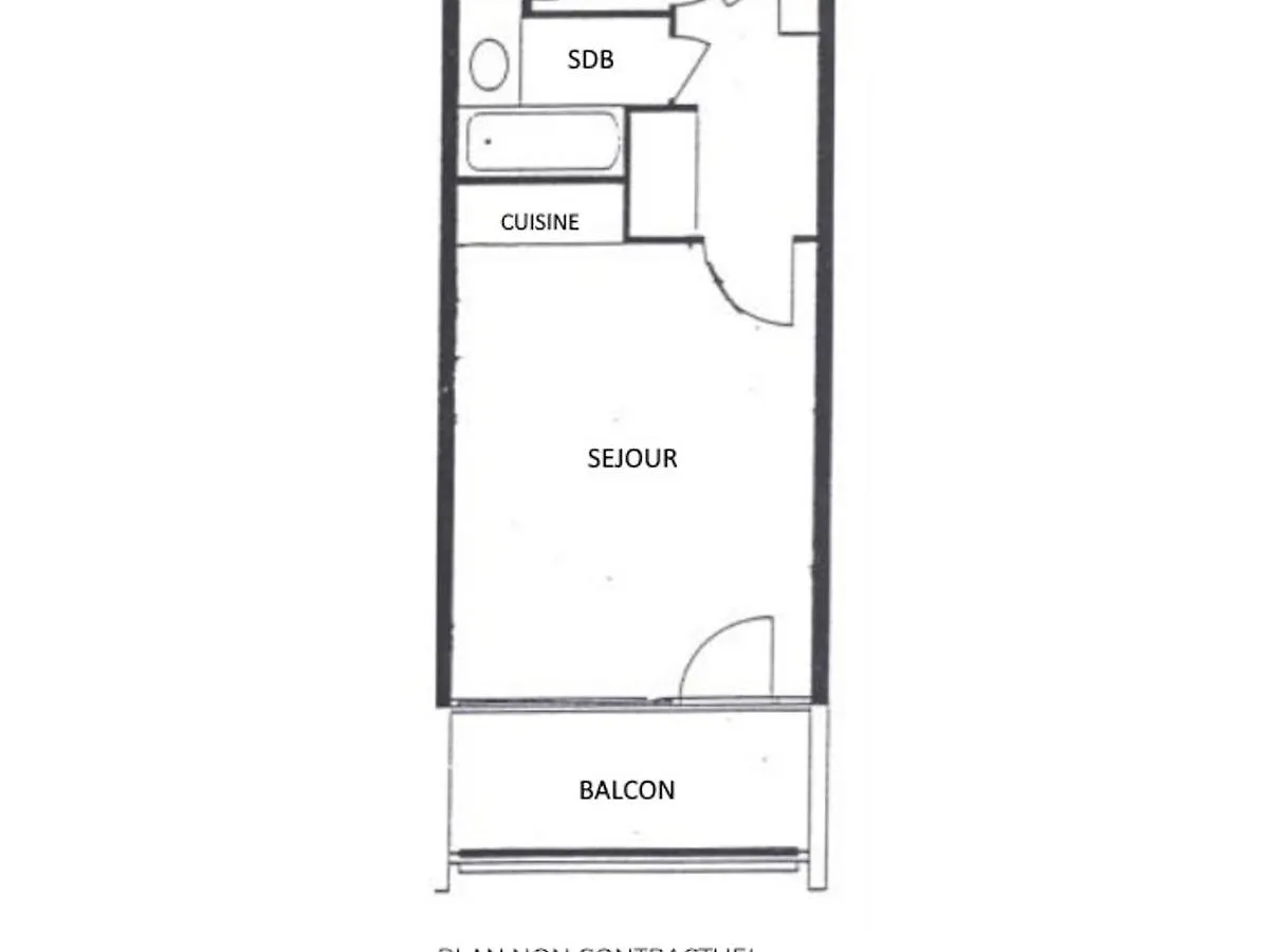 Studio 18 M² Avec Balcon, Animaux Permis - Fr-1-452-236 سان-مارتن-دي-بيفيل 0*,